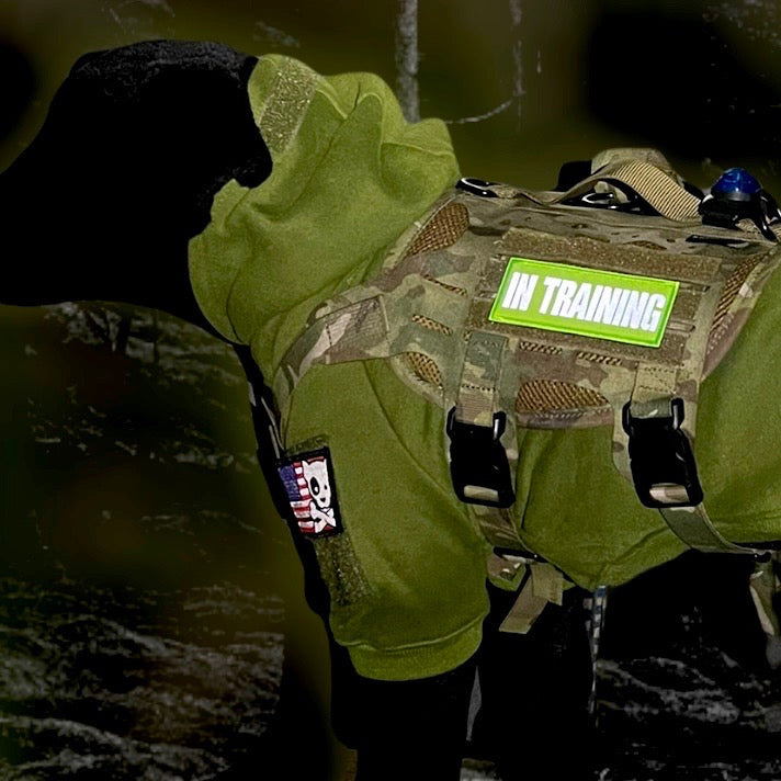 REFLECTIVE HIGH VISIBILITY NEON Tag Patch